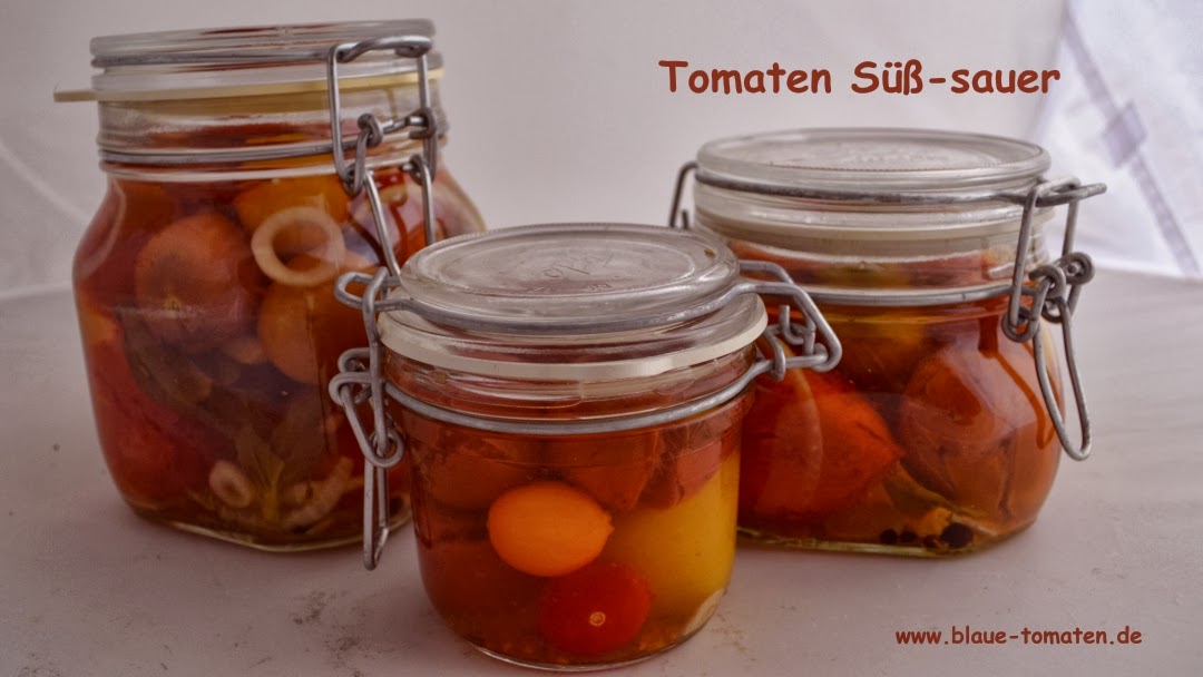 Kleiner Gemüsekönig: Tomaten süss sauer &amp; gedörrt in Öl