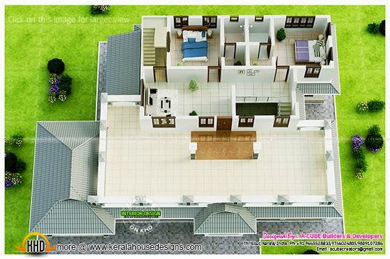 First floor 3D plan