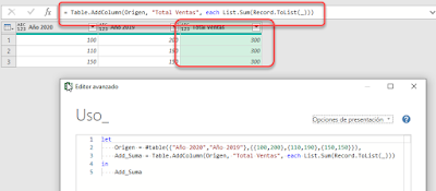 Power Query: Trabajar con Records