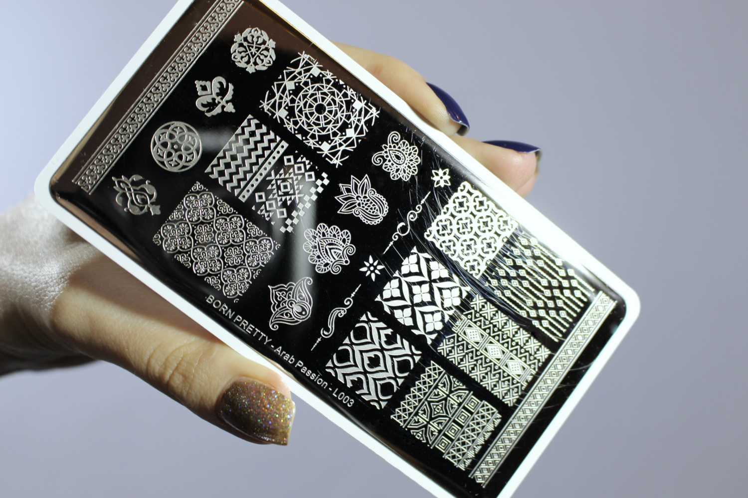 5. Square Nail Stamping Plates with No Design - wide 6