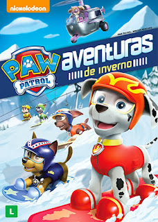 Paw Patrol: Aventuras de Inverno - DVDRip Dublado