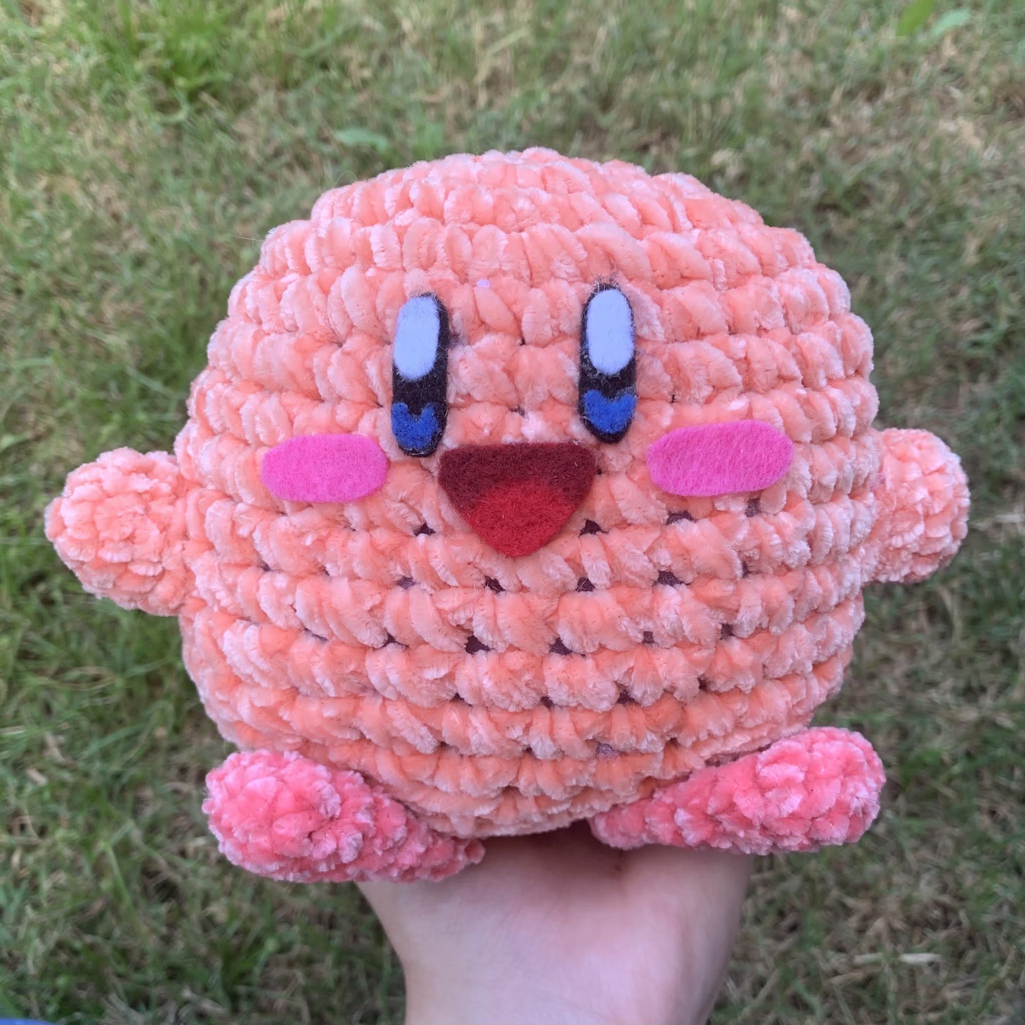 Free Crochet Kirby Plushie Pattern