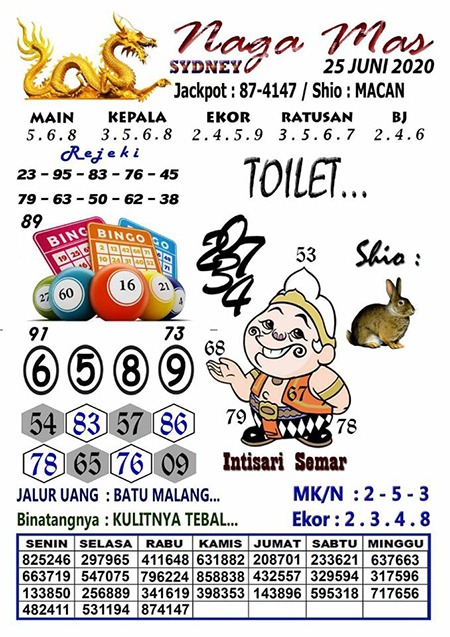 Prediksi Sydney Kamis 25 Juni 2020 Terjitu Hari Ini Prediksitogel Jp
