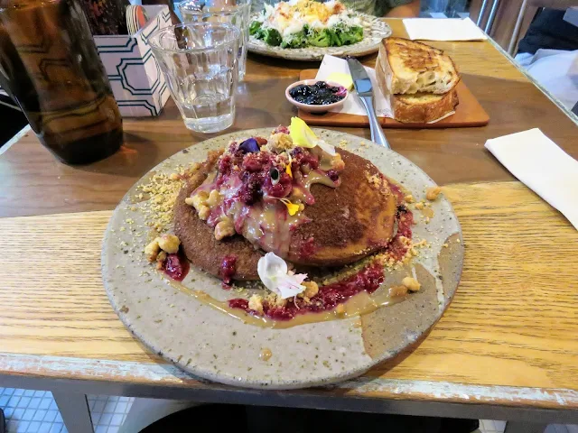 Pancakes from Common Man Coffee Roasters in Singapore