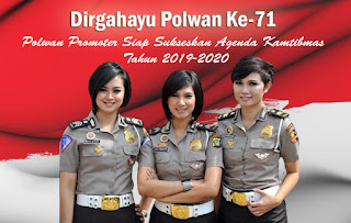 Wallpaper Polwan Cantik