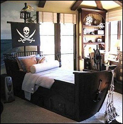 Boat Bed Woodworking Plans Pirate, Pirate Twin Bed