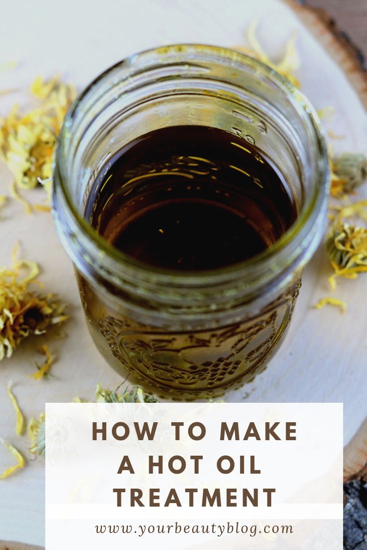 Homemade Hot Oil Treatment for Hair Everything Pretty