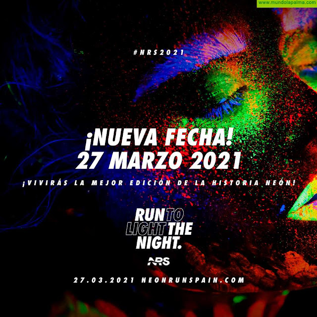  Neon Run Spain se aplaza hasta marzo de 2021