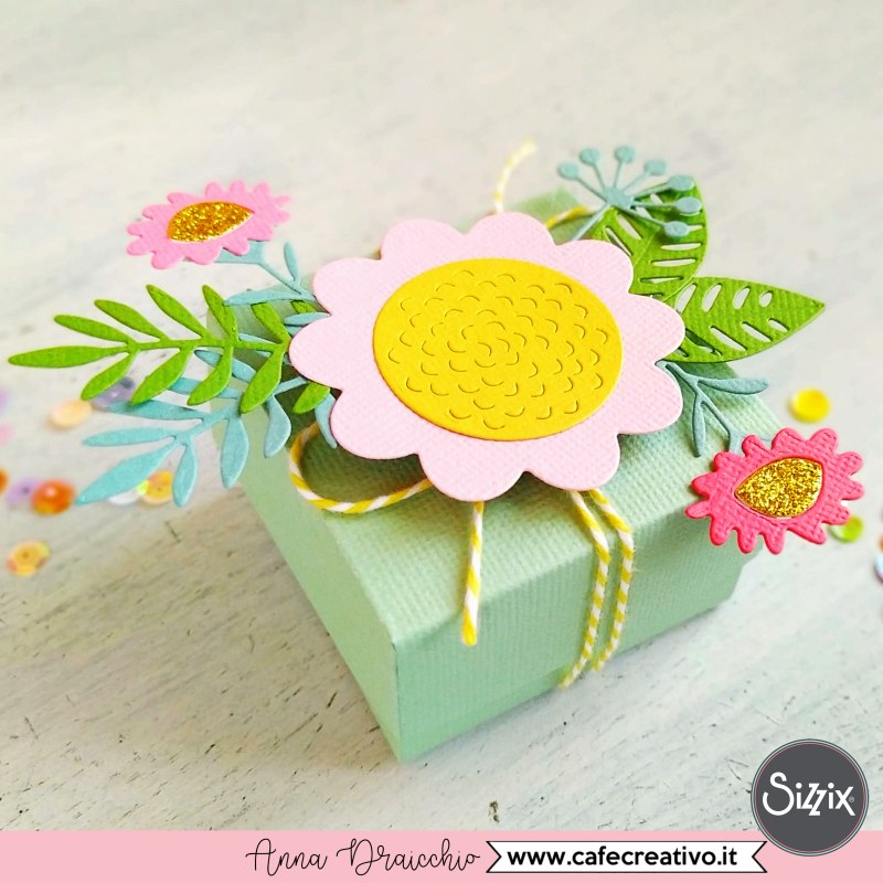 Scatolina Fai Da Te Gift Box Floral Tropics Cafe Creativo Idee Fai Da Te E Tutorial