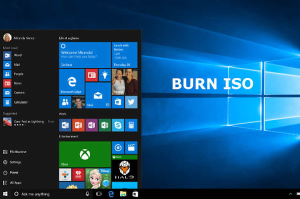 Burn ISO Pada Windows 10 Tanpa Software