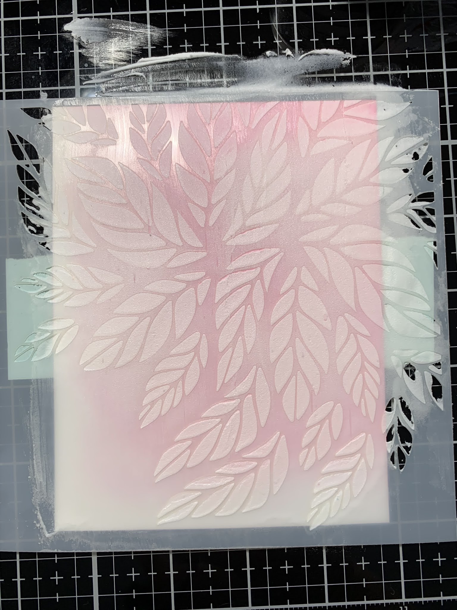 Texture Paste W/Stencil