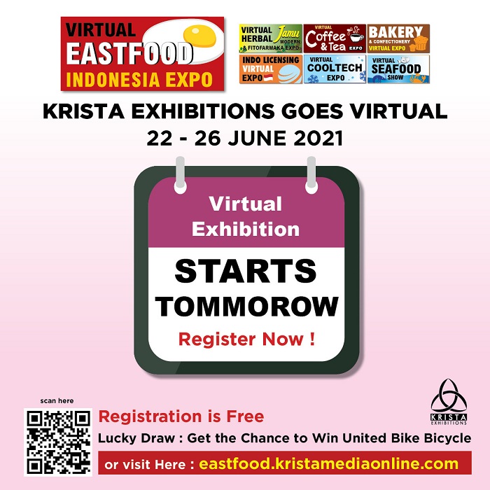 Ratusan Pelaku Usaha Dalam dan Luar Negeri Ikuti Krista Exhibitions Virtual Expo 2021