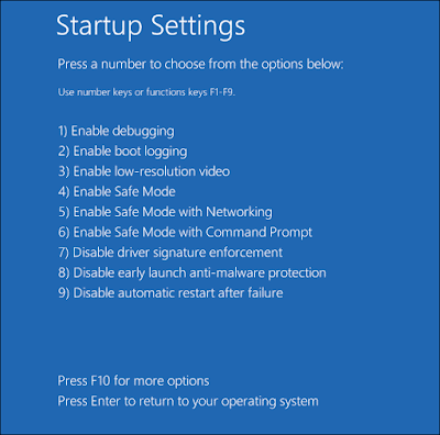 Disable Driver Signature Enforcement