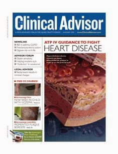 The Clinical Advisor - January 2015 | ISSN 1524-7317 | PDF MQ | Mensile | Professionisti | Medicina | Salute | Infermieristica
The Clinical Advisor is a monthly journal for nurse practitioners and physician assistants in primary care. Its mission is to keep practitioners up to date with the latest information about diagnosing, treating, managing, and preventing conditions seen in a typical office-based primary-care setting.
