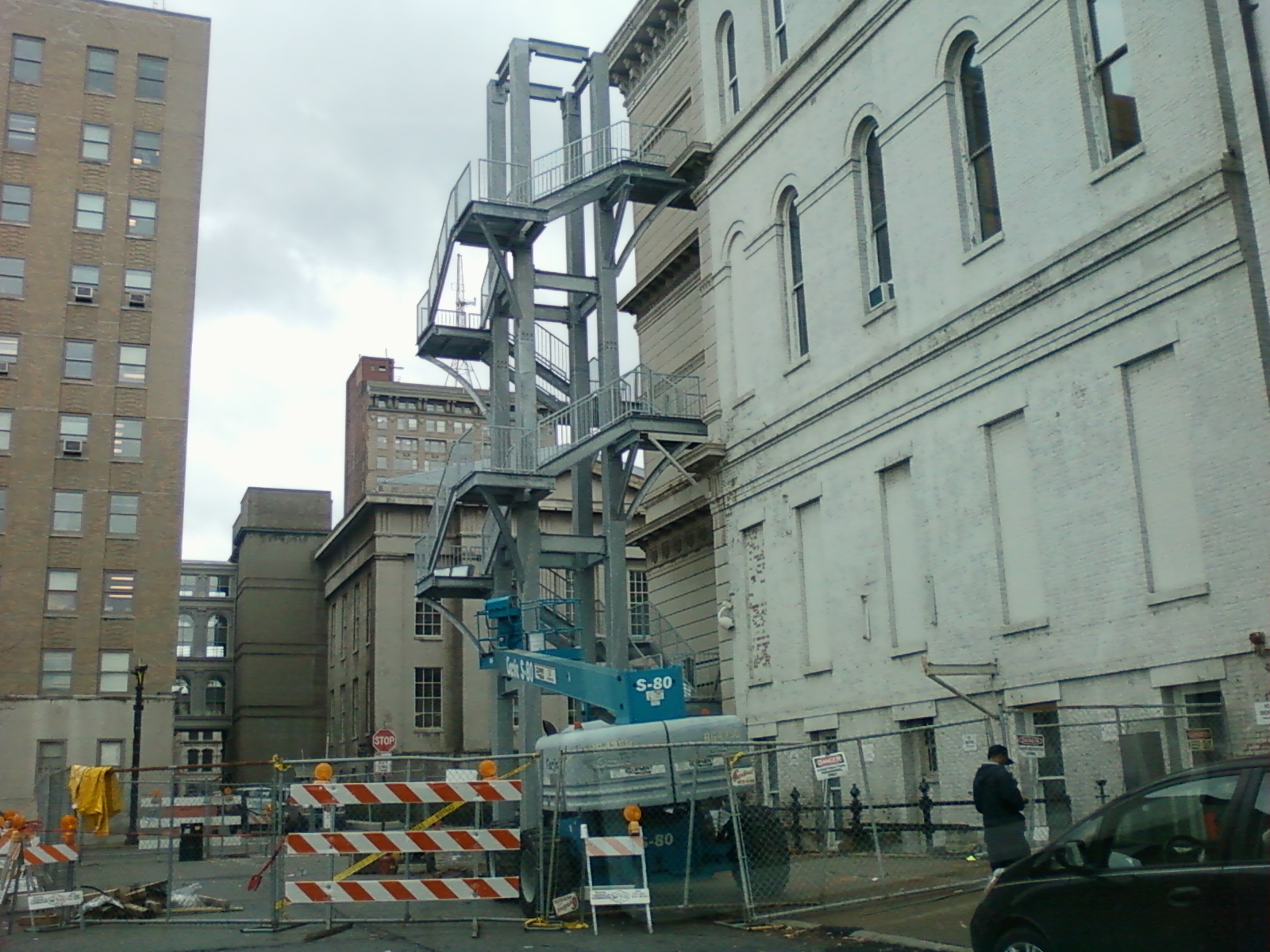 Louisville Development Blog Louisville City Hall gets new Fire Escape