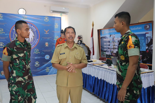 Plt. Bupati Trenggalek, Pantau Perkembangan Latsitardanus XXXIX di Trenggalek