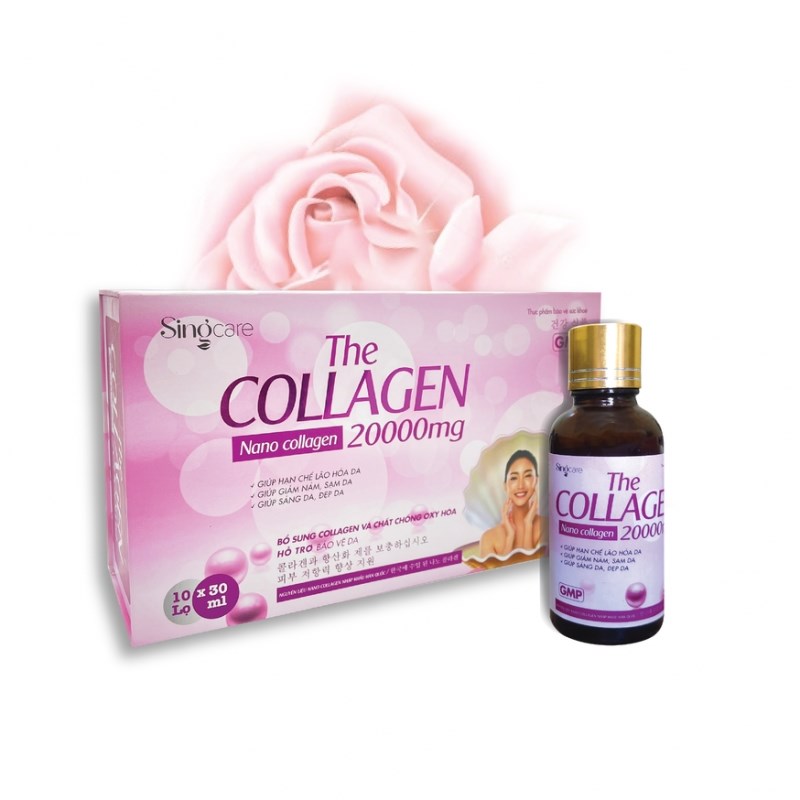 [HỘP] THE COLLAGEN 20000MG – SINGCARE – 10 LỌ/HỘP