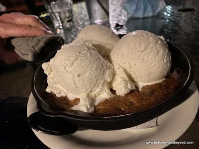 Cayookie dessert at Schooners in Cayucos, California