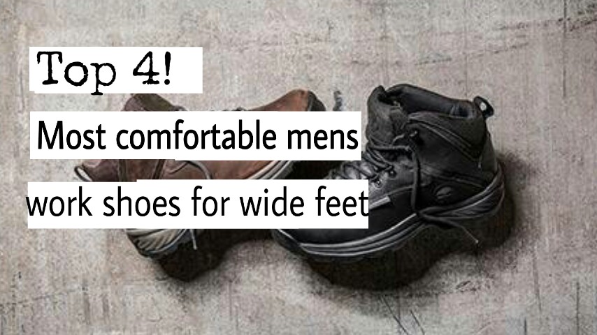 mens most comfortable work shoes
