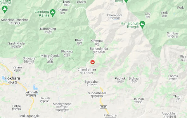 lamjung_earthquake_map