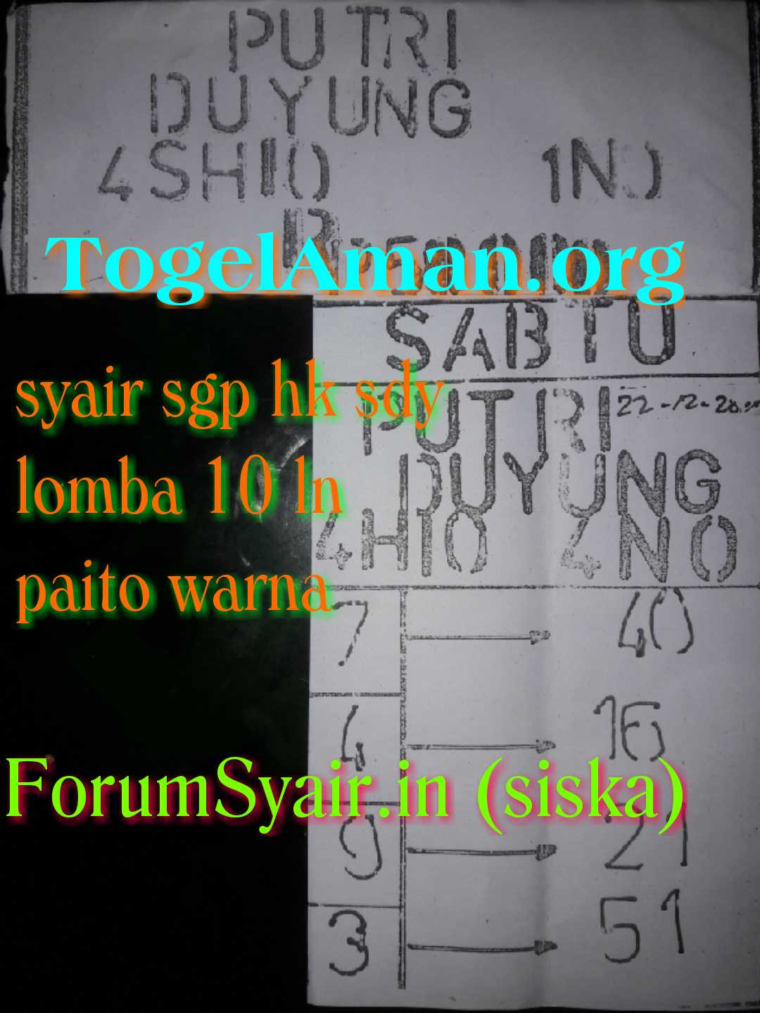 Forum Syair Jawa Sgp Asli Sabtu 22 12 2018 Okekode