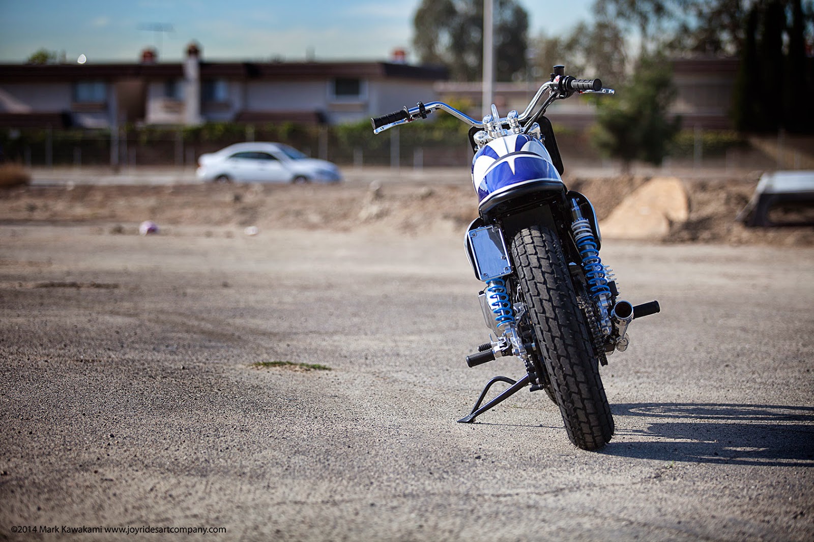 JOYRIDES ART CO Top Shelf Customs Triumph Scrambler