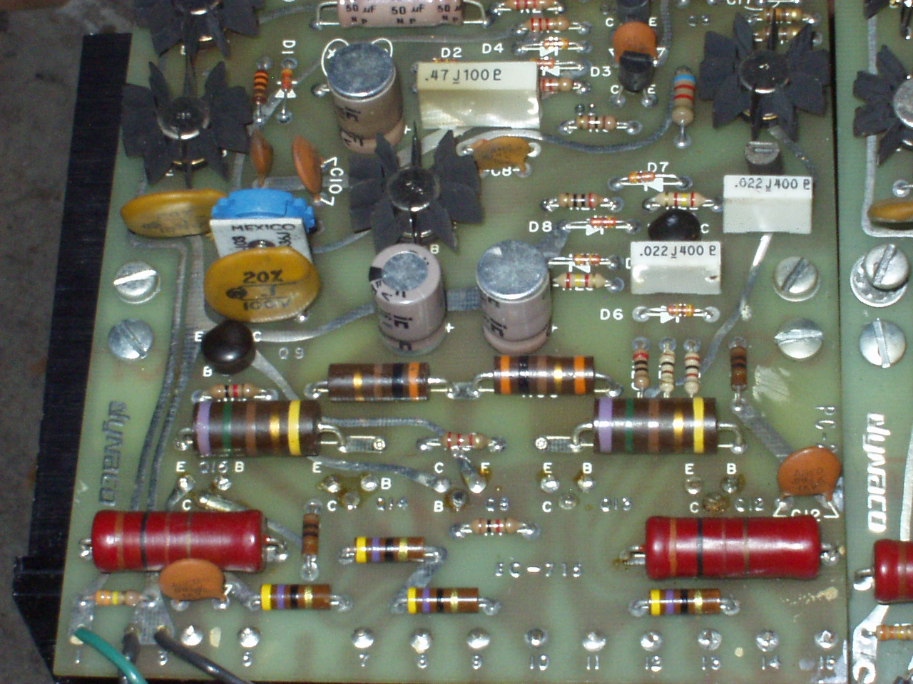 DonsDeals Blog Dynaco Stereo 400 Power Amplifier Dead Channel Fix