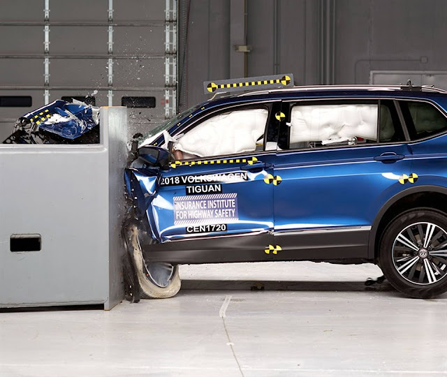 VW Tiguan ganha Top Safety Pick + no IIHS dos EUA