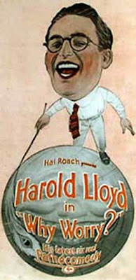 Póster película Why Worry - Harold Lloyd