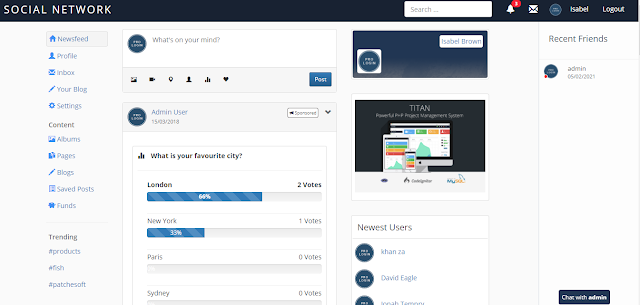 Best Social Network PHP Source Code