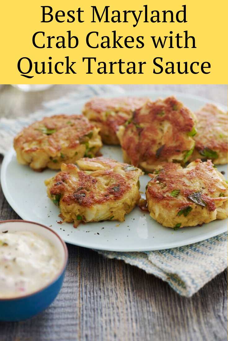 Best Maryland Crab Cakes with Quick Tartar Sauce