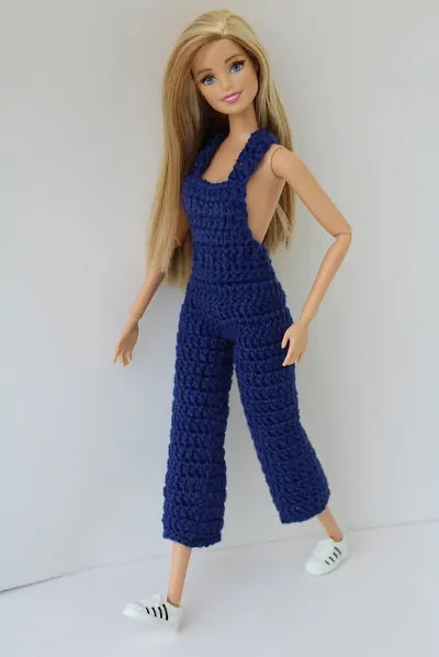 Roupas para Barbie de crochê passo a passo