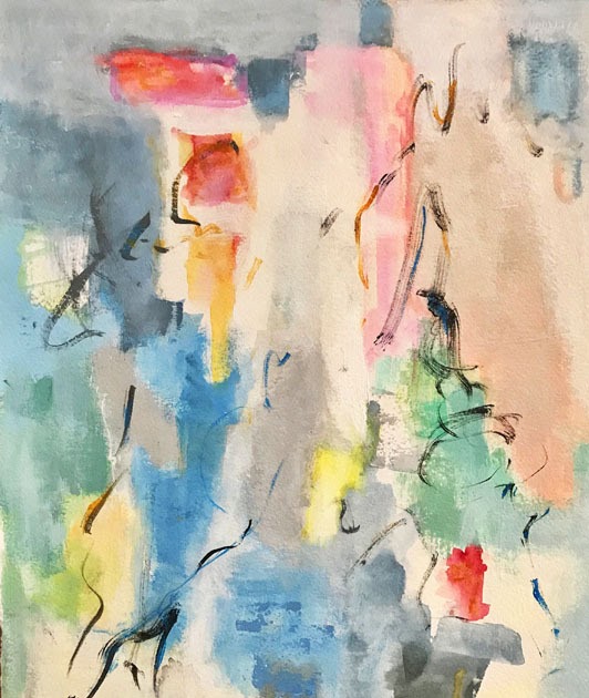 Abstract Impressionist Art by Deanna Jaugstetter Contemporary