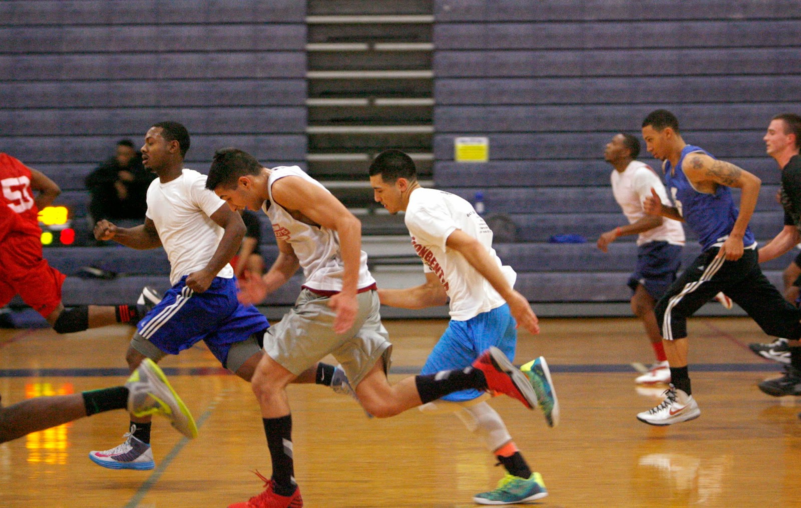 Mark Kodiak Ukena College of Lake County Basketball Practice