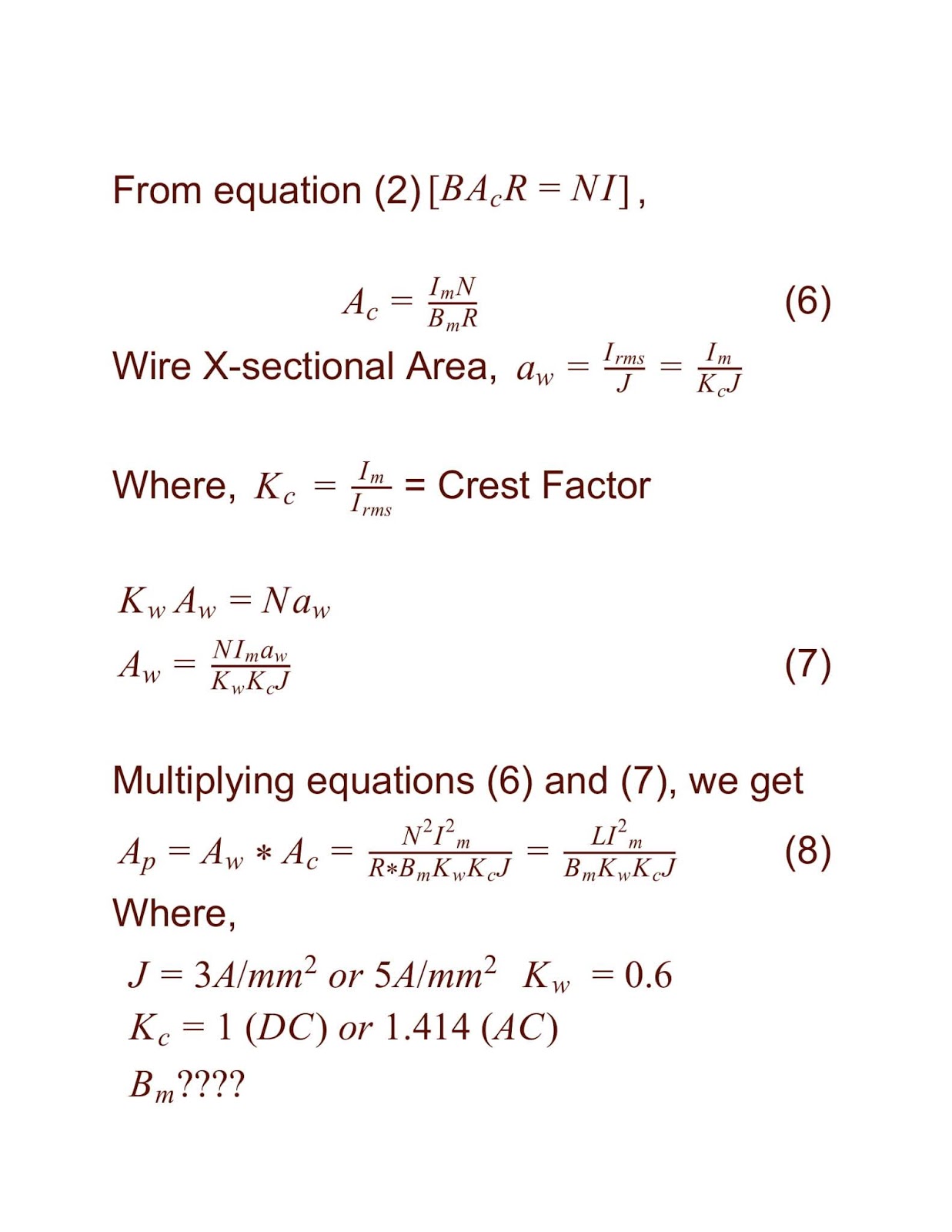High frequency Power Inductor Design DC & AC Electronics/Electrical