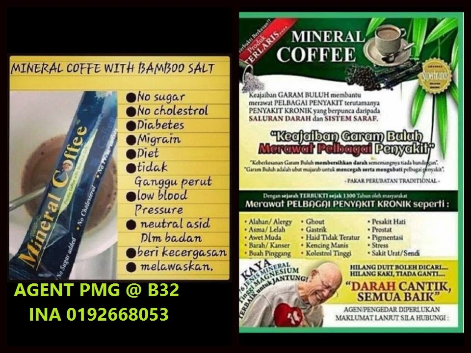 CANTIK & MENAWAN Mineral Coffee Hai O