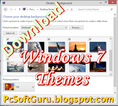 Free Download Latest Windows 7 Themes
