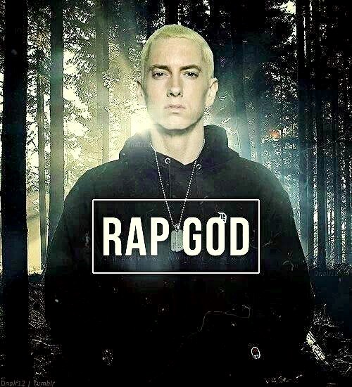 Rap god lyrics by Eminem