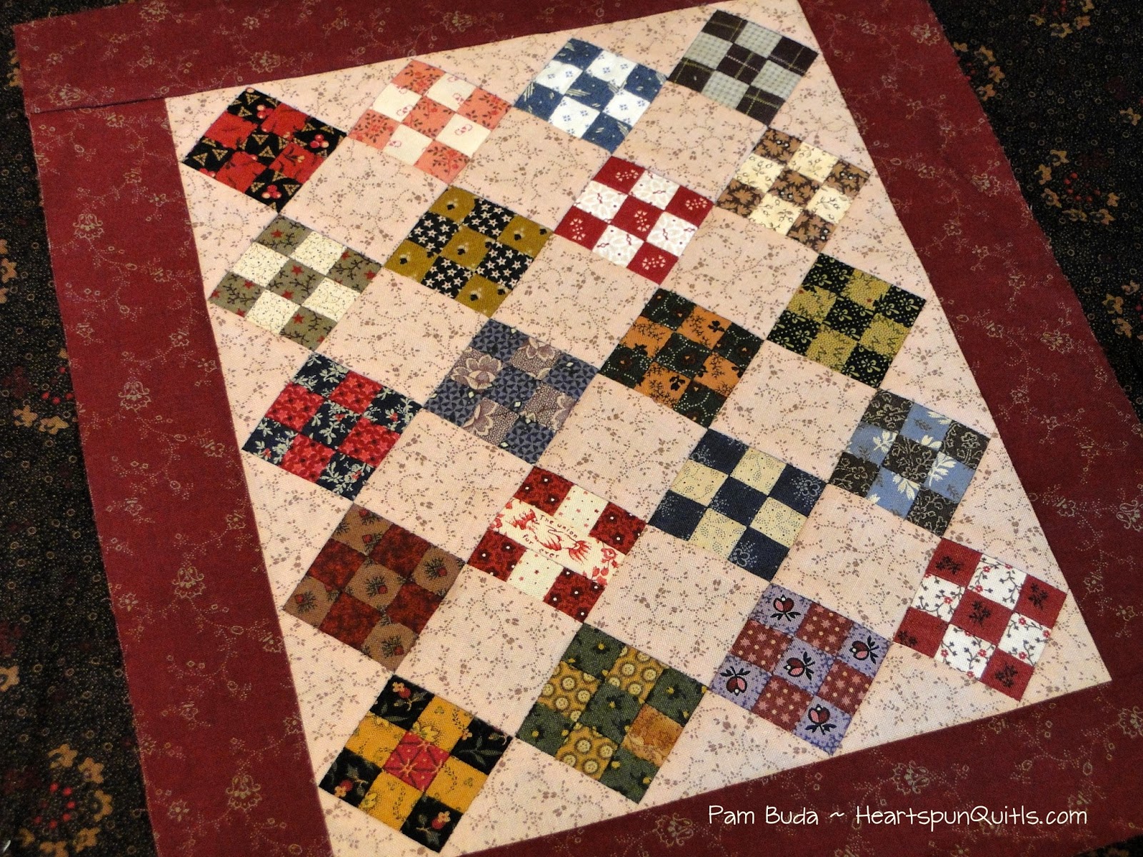 Heartspun Quilts Pam Buda Plum Bundles & Scraps Of Time Update