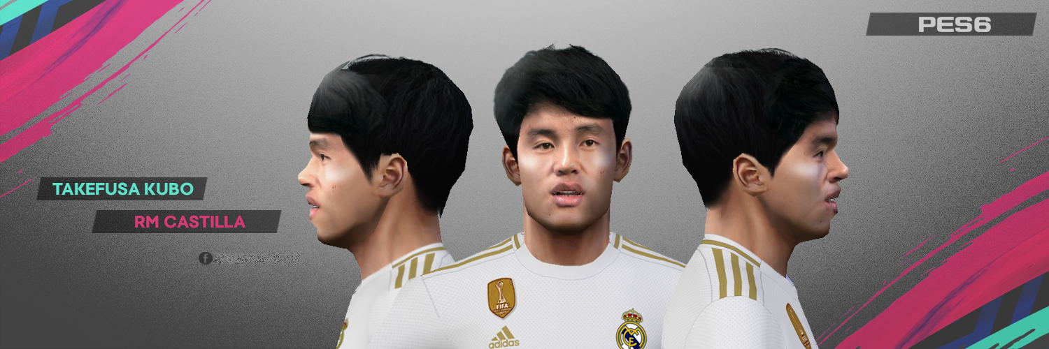 Face Hair Takefusa Kubo Pes2006 Season 2019 20