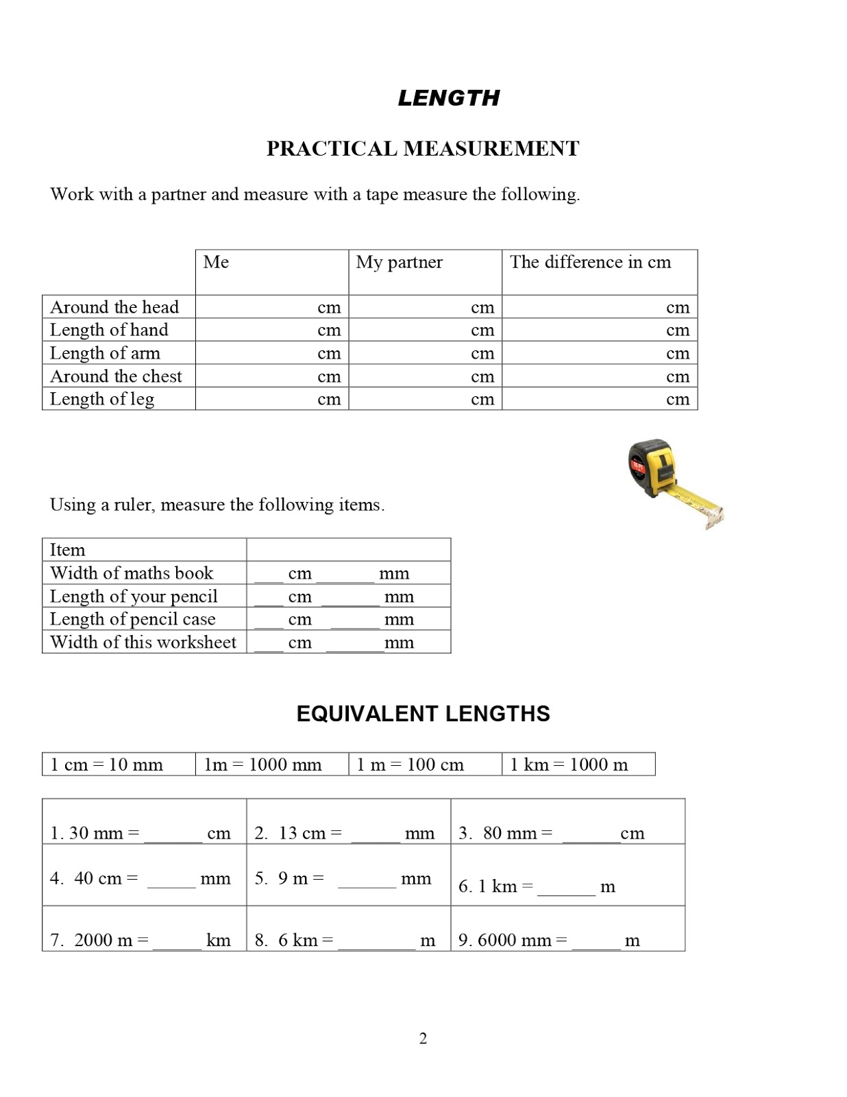 Measurement of Length, Mass, Capacity and Volume. Kids Fun Time