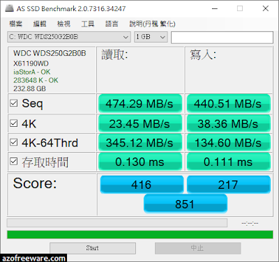 AS SSD Benchmark