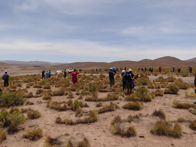 Warten auf die Rallye DAKAR