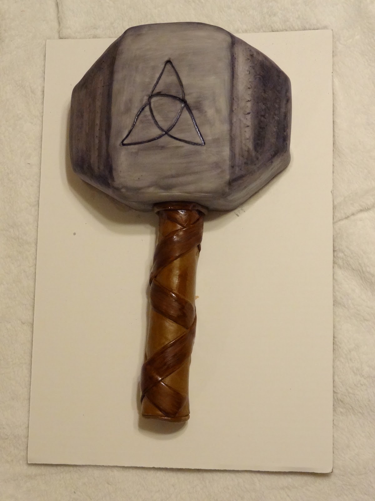 Sew Sweet Creations Thor Hammer cake