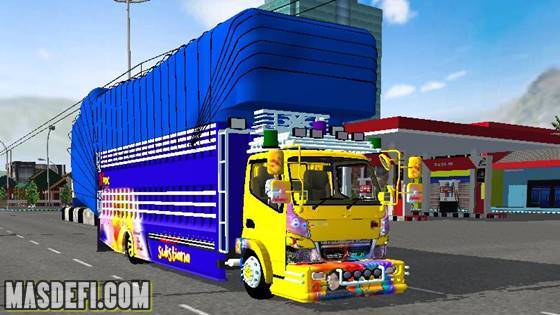 MOD Truck Canter Sulawesi Forever Muatan Overload