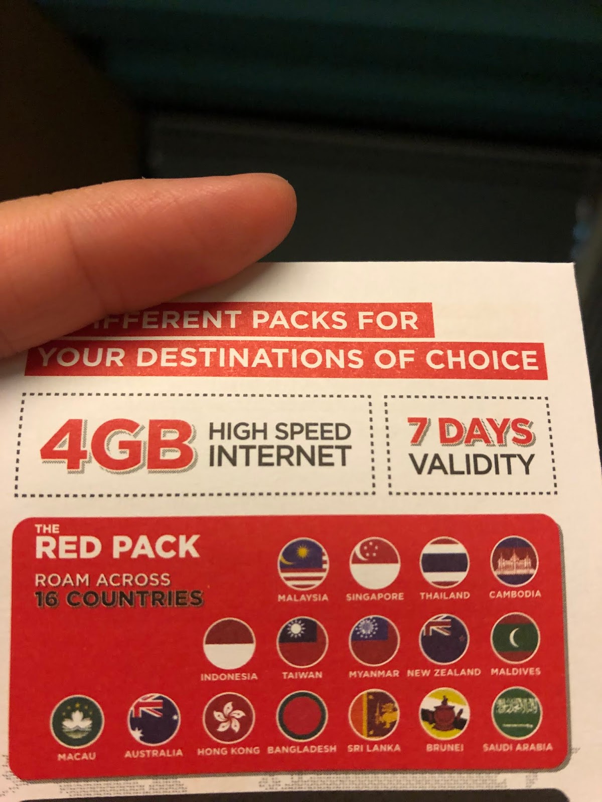 Tune Talk The Red Pack Traveller SIM Card gelembungcerita