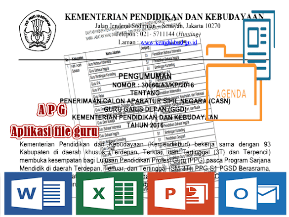 Penerimaan Calon Aparatur Sipil Negara (Casn) Guru Garis Depan (Ggd)
Kementerian Pendidikan Dan Kebudayaan Tahun 2016