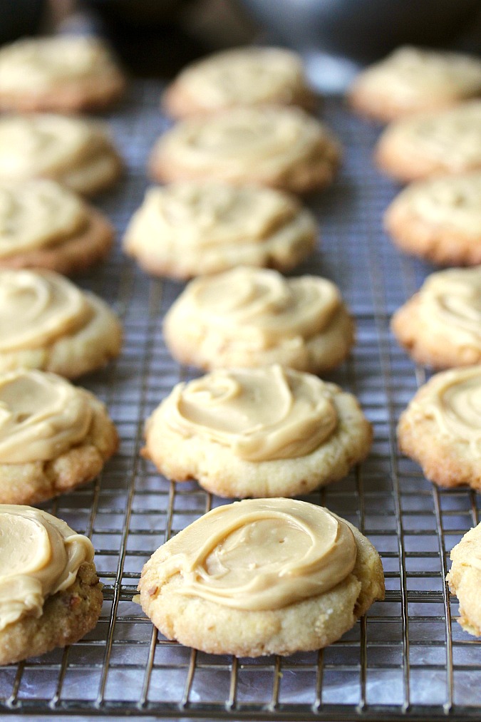 Pretzel and Potato Chip Cookies with Butterscotch Frosting Karen's