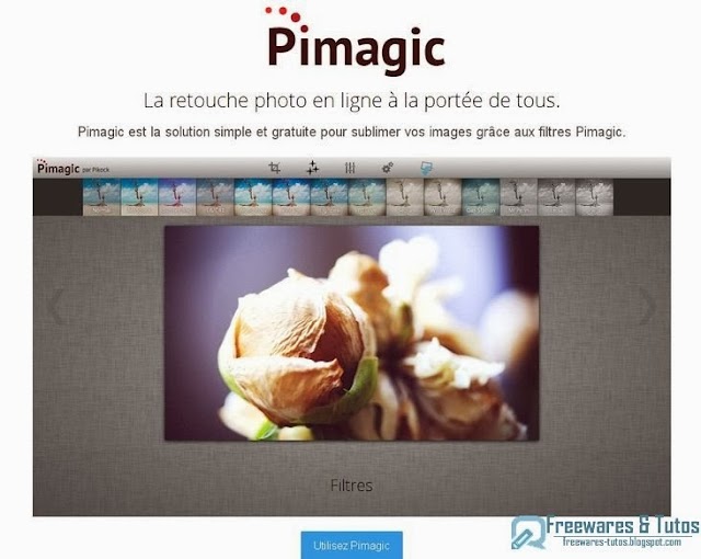 Pimagic : une application en ligne pour retoucher facilement ses photos