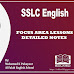 SSLC ENGLISH  FOCUS AREA LESSONS  NOTES LINKS BY MAHAMUD PUKAYOOR 